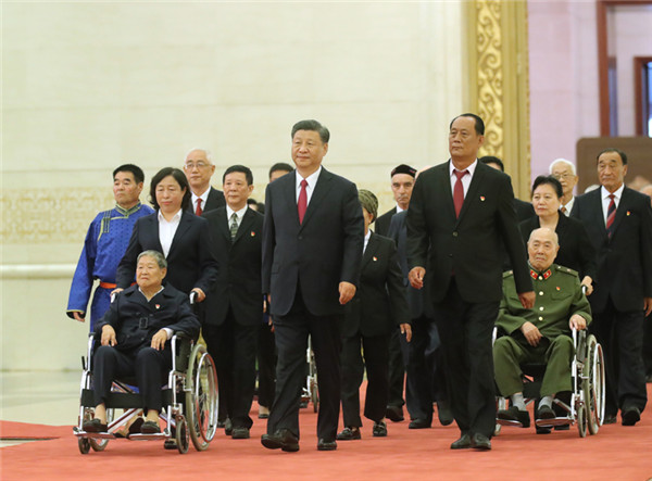 近平在庆祝中国共产党成立100周年“七一勋章”颁授仪式上发表重要讲话